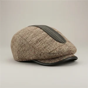 Casquette Plate Béret - Vue 2 - béret casquette